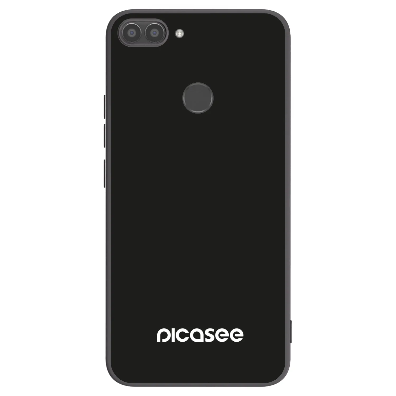 Picasee fekete szilikon tok az alábbi mobiltelefonokra Huawei P Smart - Picasee