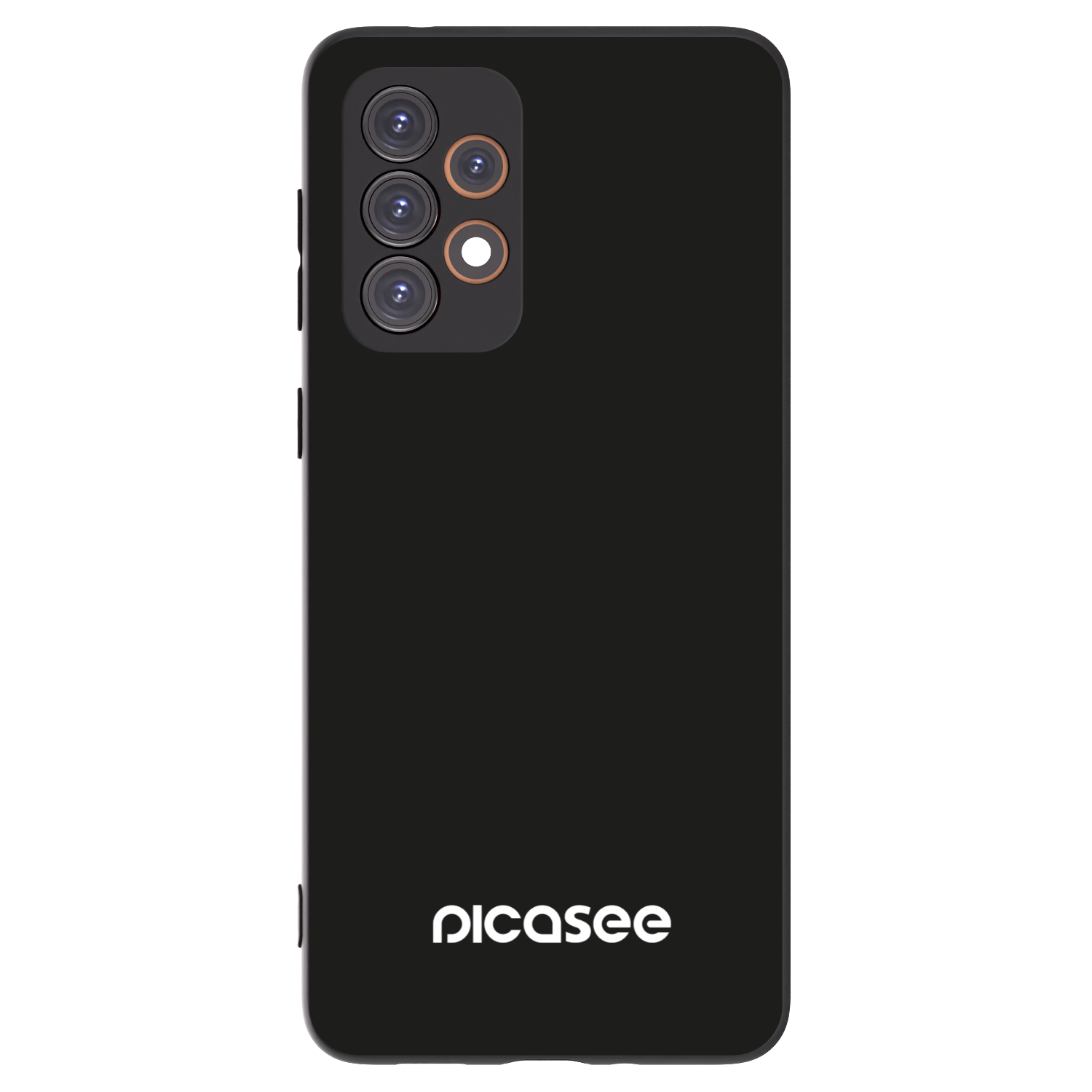 Picasee fekete szilikon tok az alábbi mobiltelefonokra Samsung Galaxy A33 5G A336 - Picasee