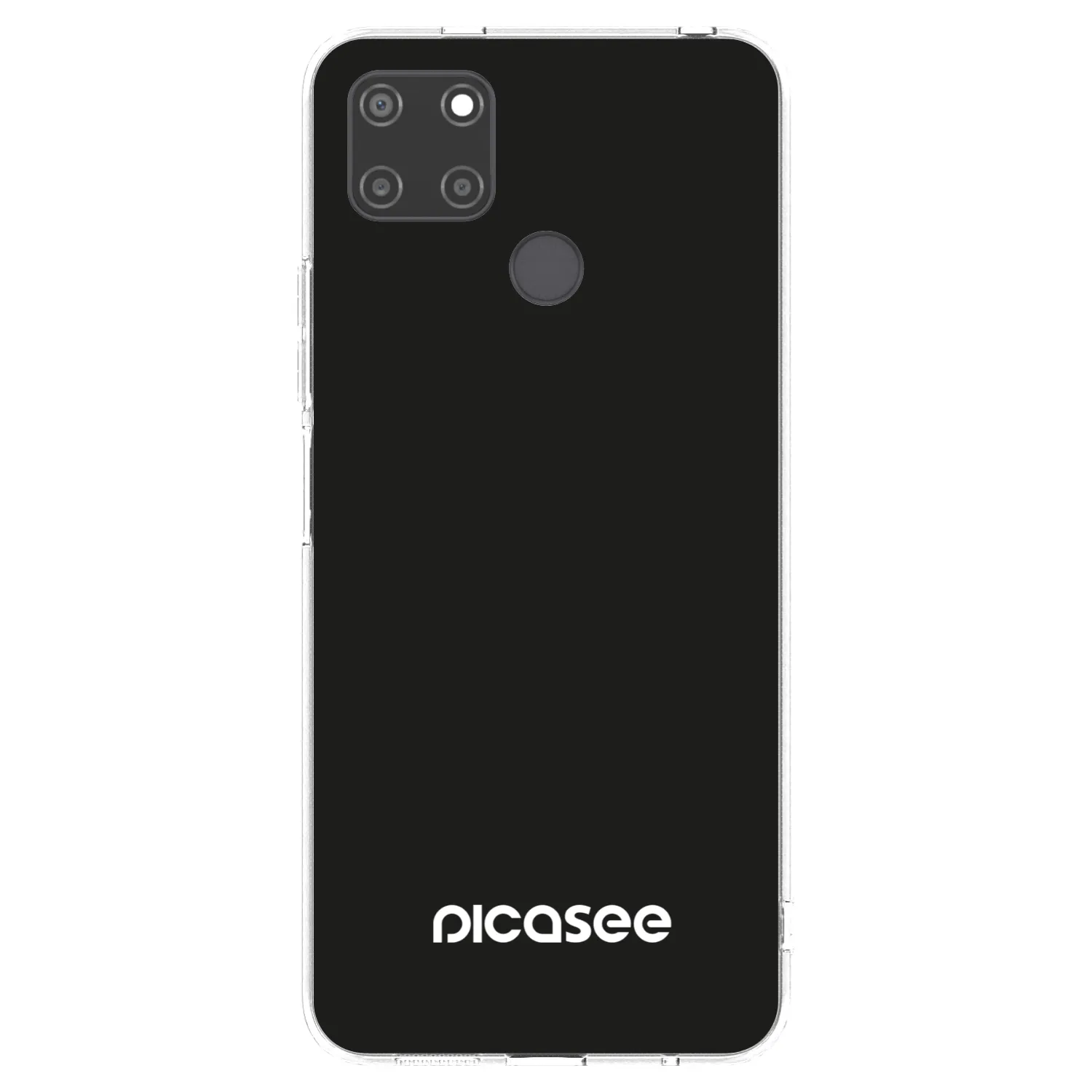 Picasee átlátszó szilikon tok az alábbi mobiltelefonokra Realme C21Y - Picasee