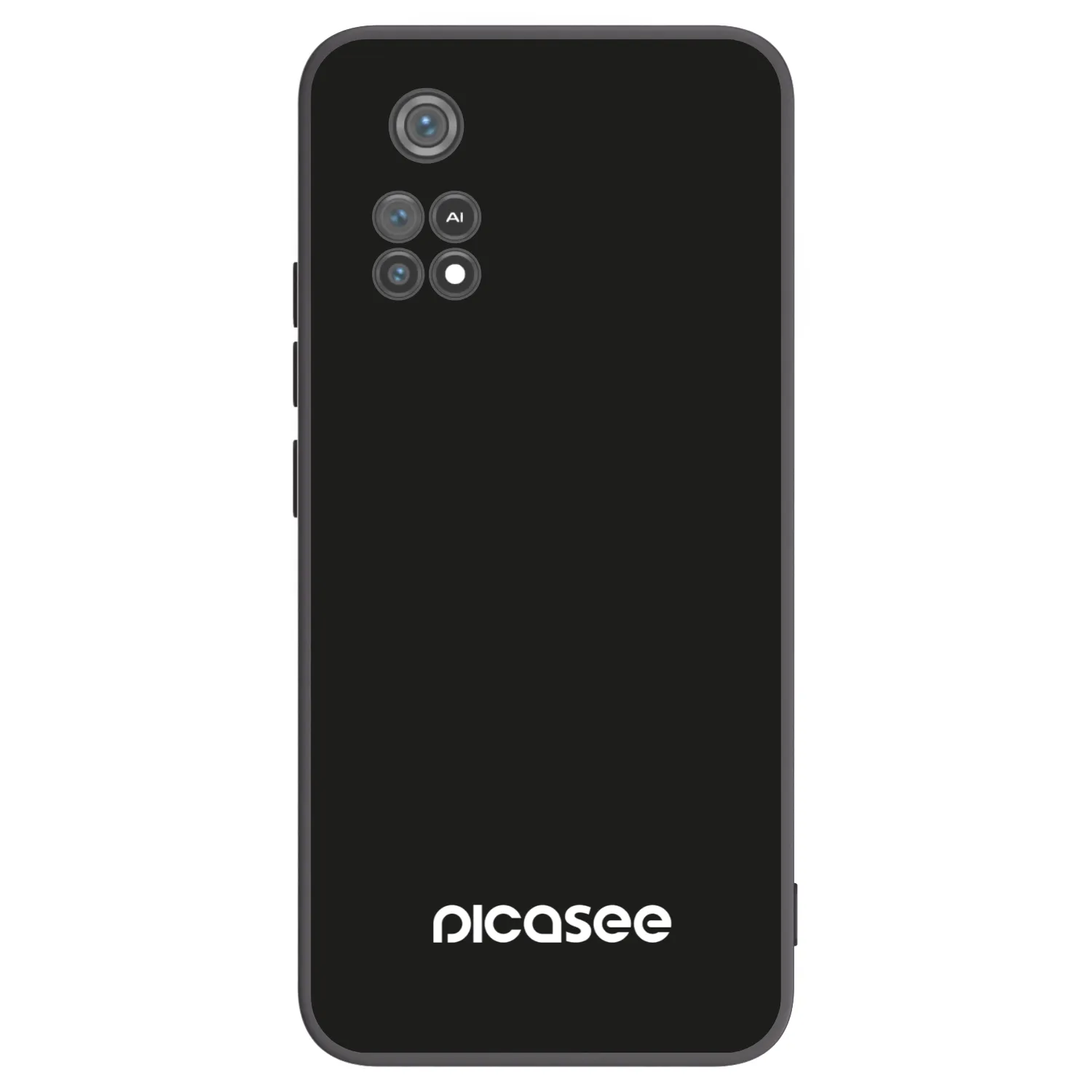 Picasee fekete szilikon tok az alábbi mobiltelefonokra Xiaomi Poco M4 Pro - Picasee