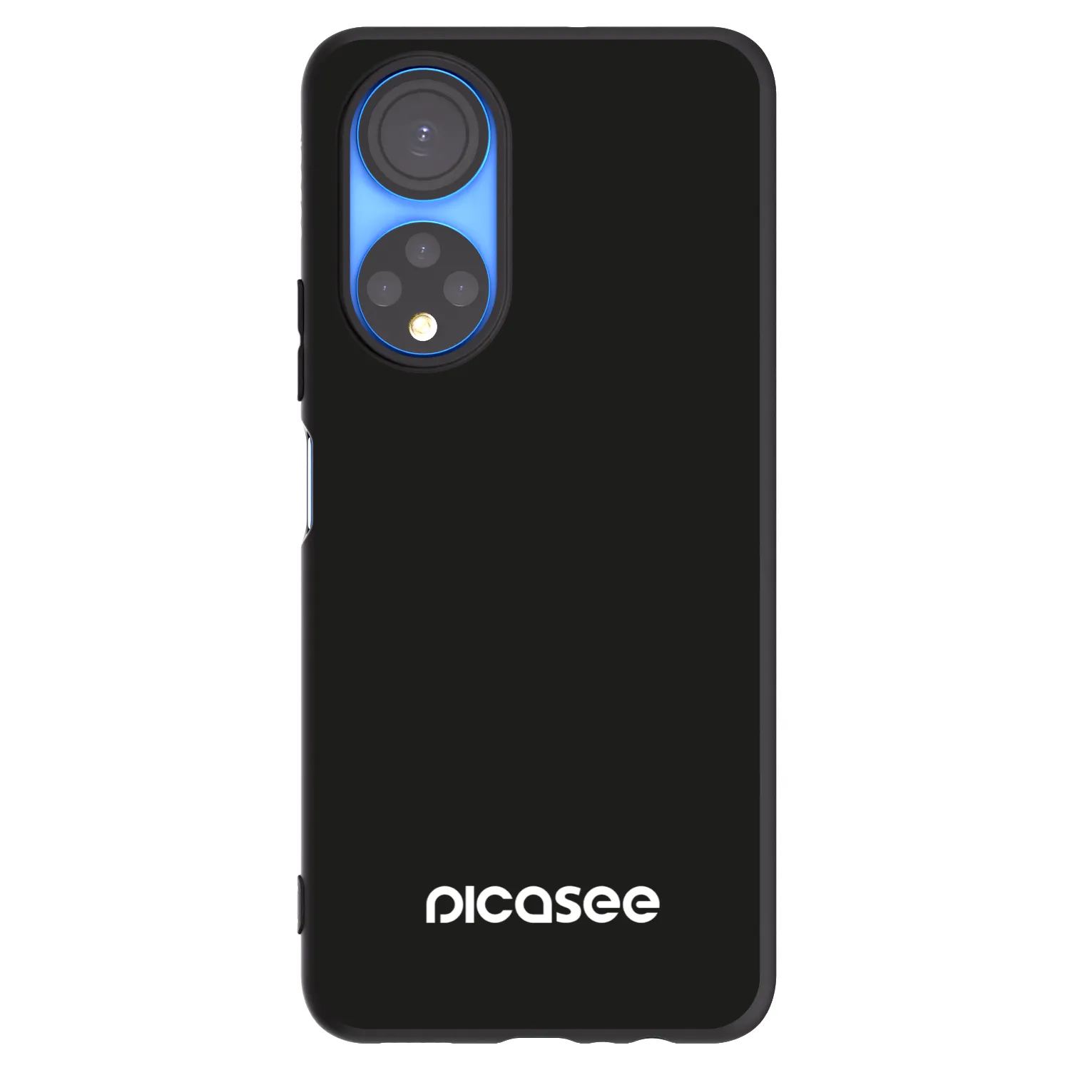 Picasee fekete szilikon tok az alábbi mobiltelefonokra Honor X7 - Picasee