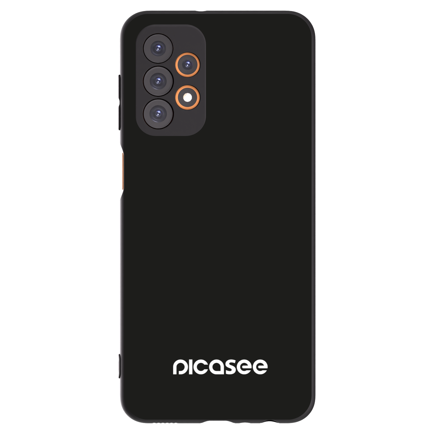 Picasee fekete szilikon tok az alábbi mobiltelefonokra Samsung Galaxy A23 A235F 4G - Picasee