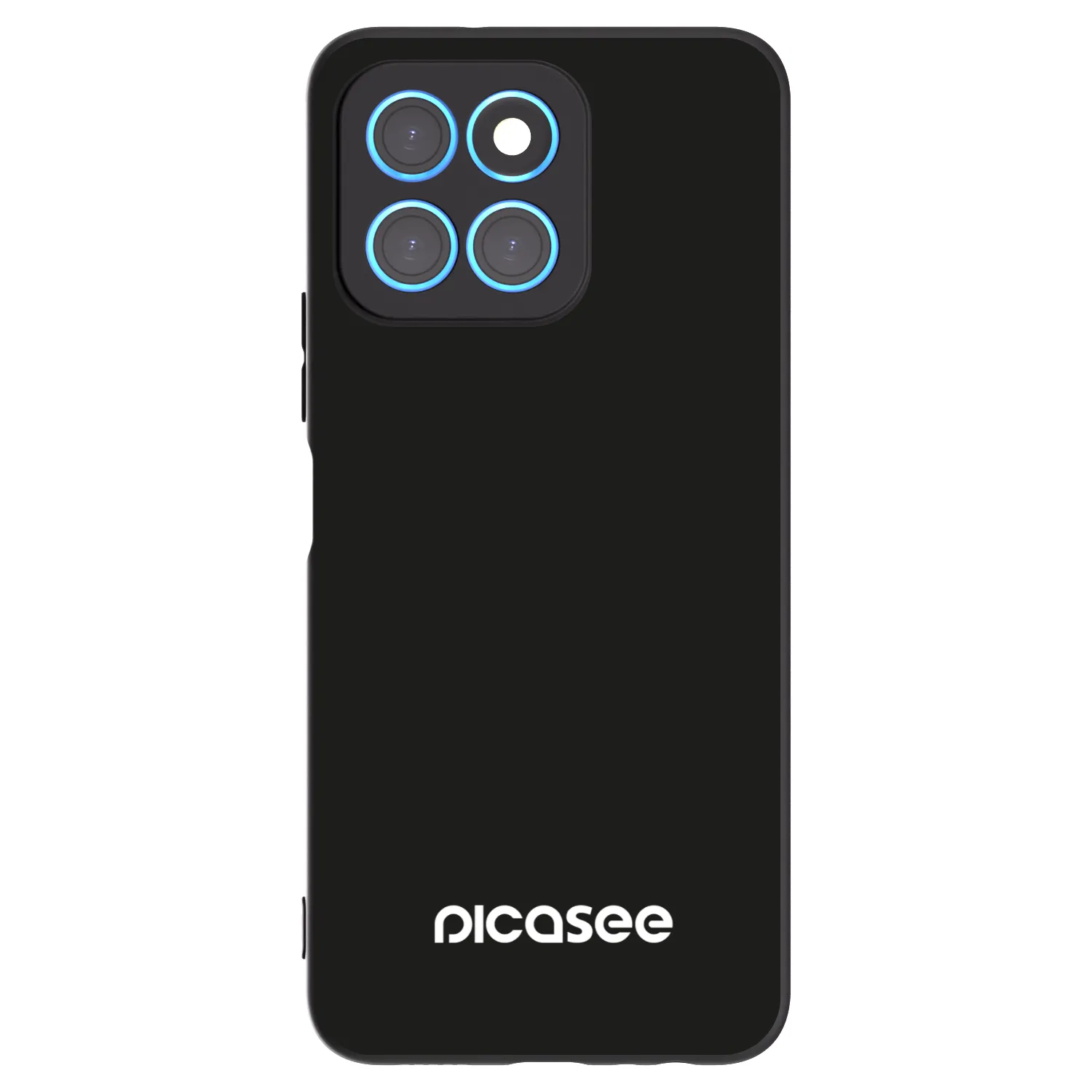 Picasee fekete szilikon tok az alábbi mobiltelefonokra Honor X6 - Picasee