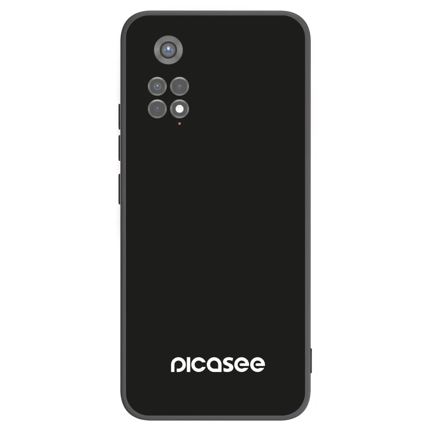 Picasee fekete szilikon tok az alábbi mobiltelefonokra Xiaomi Redmi Note 11S 5G - Picasee