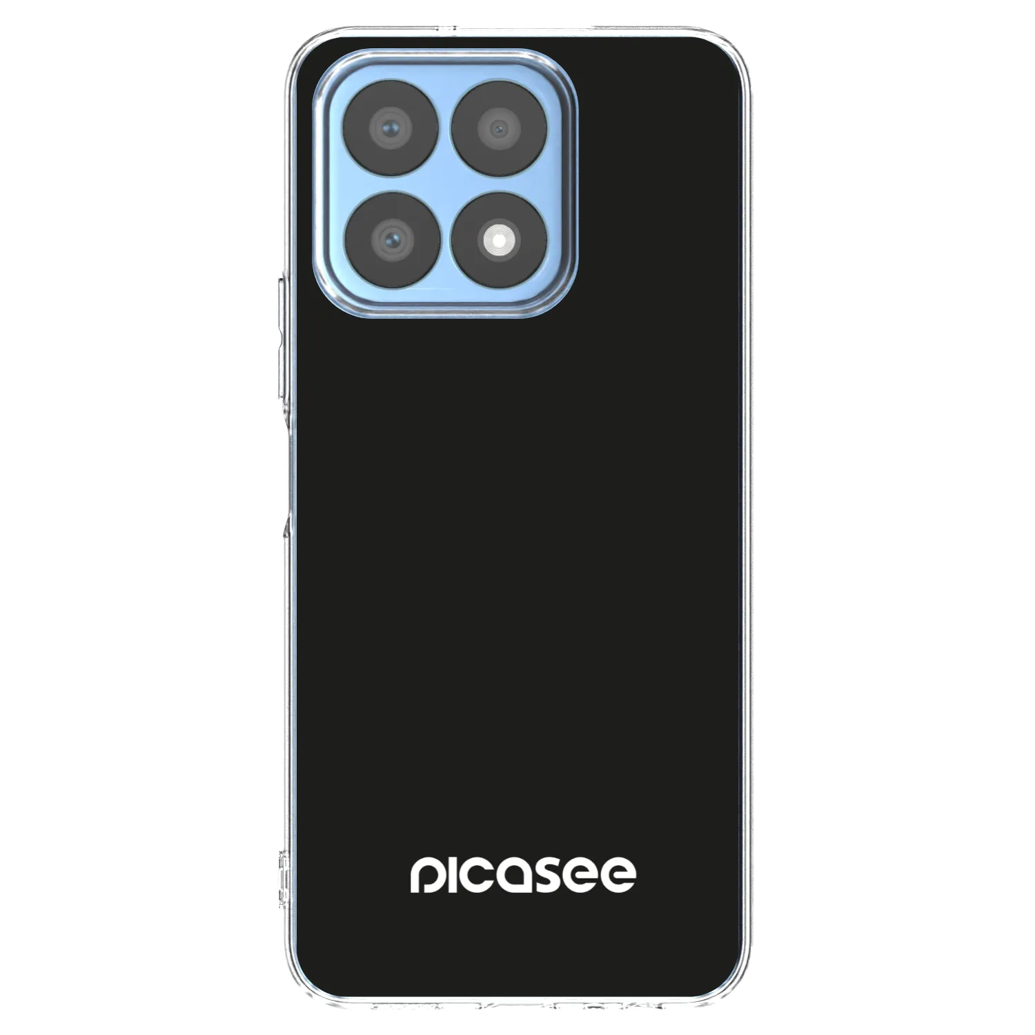 Picasee átlátszó szilikon tok az alábbi mobiltelefonokra Honor X8a - Picasee