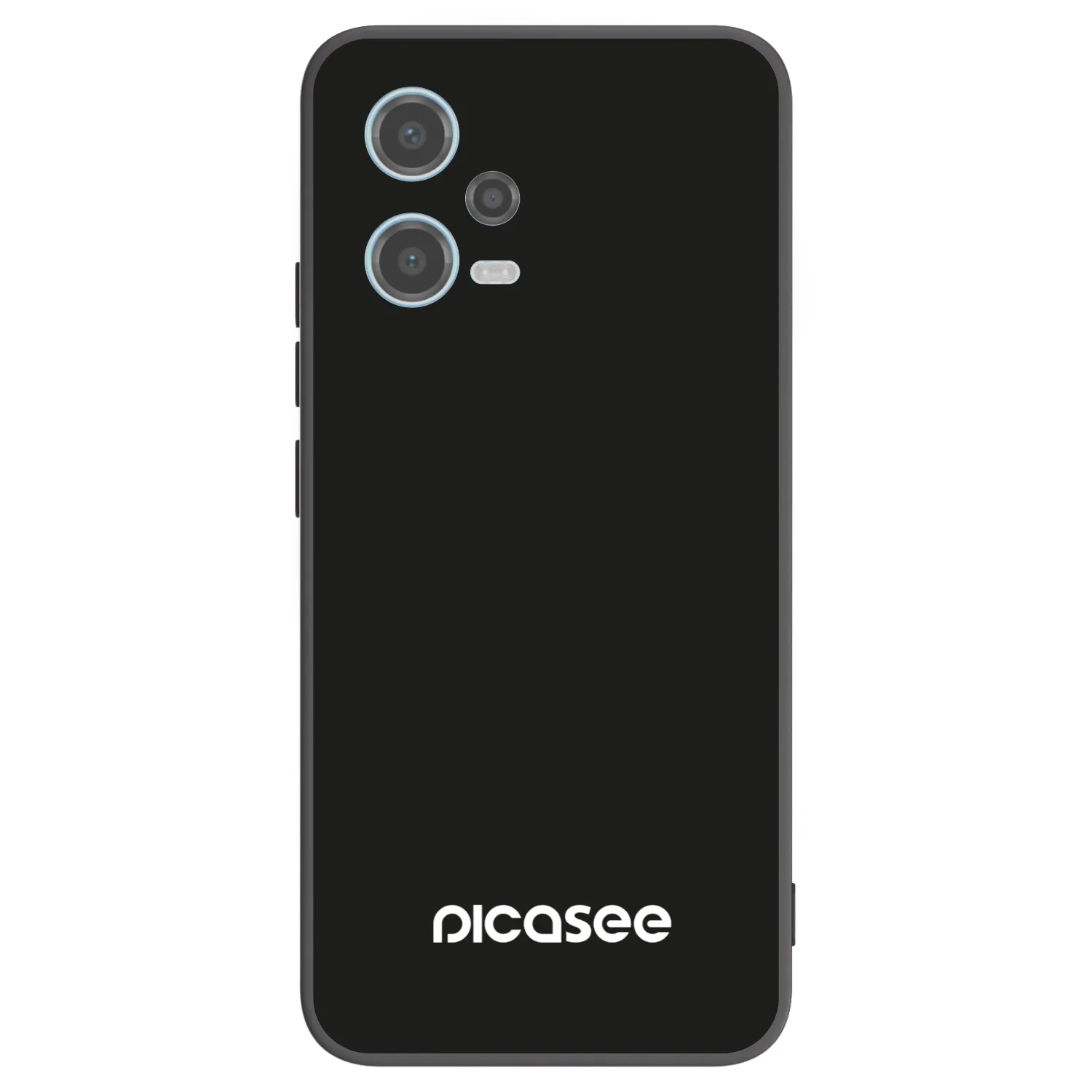 Picasee fekete szilikon tok az alábbi mobiltelefonokra Xiaomi Redmi Note 12 5G - Picasee