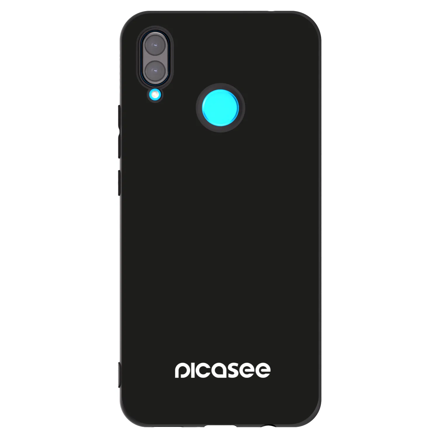 Picasee fekete szilikon tok az alábbi mobiltelefonokra Huawei Nova 3i - Picasee