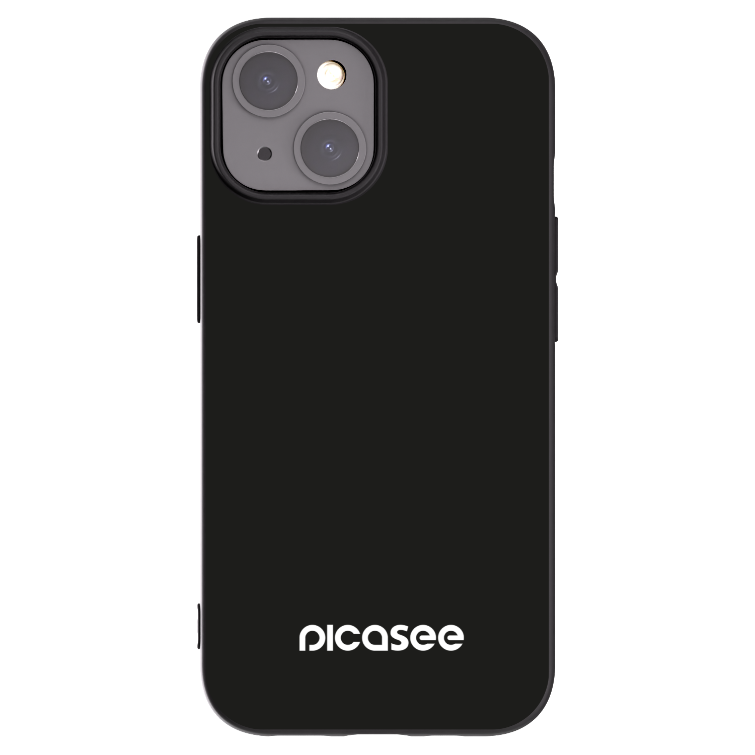 Picasee fekete szilikon tok az alábbi mobiltelefonokra Apple iPhone 15 - Picasee