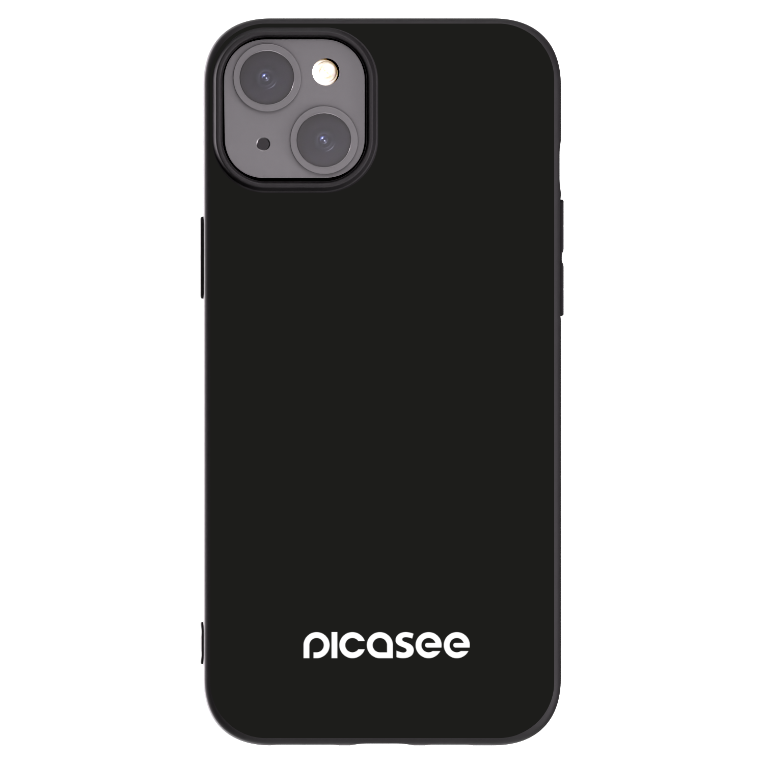 Picasee fekete szilikon tok az alábbi mobiltelefonokra Apple iPhone 15 Plus - Picasee