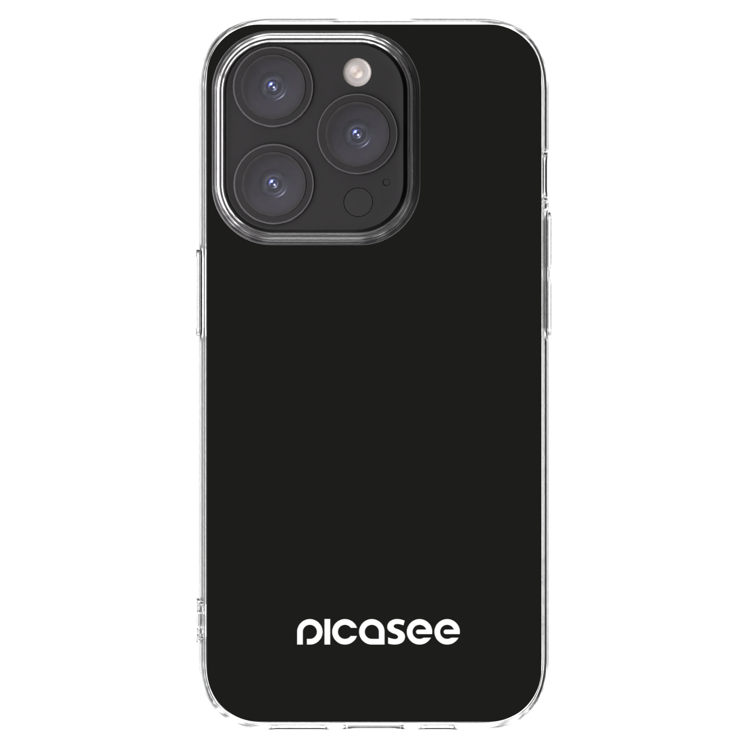Picasee átlátszó szilikon tok az alábbi mobiltelefonokra Apple iPhone 15 Pro - Picasee
