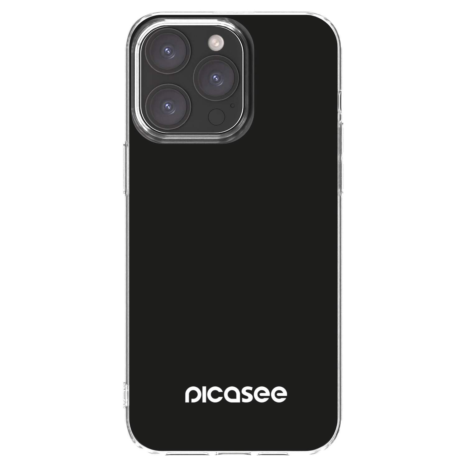 Picasee átlátszó szilikon tok az alábbi mobiltelefonokra Apple iPhone 15 Pro Max - Picasee