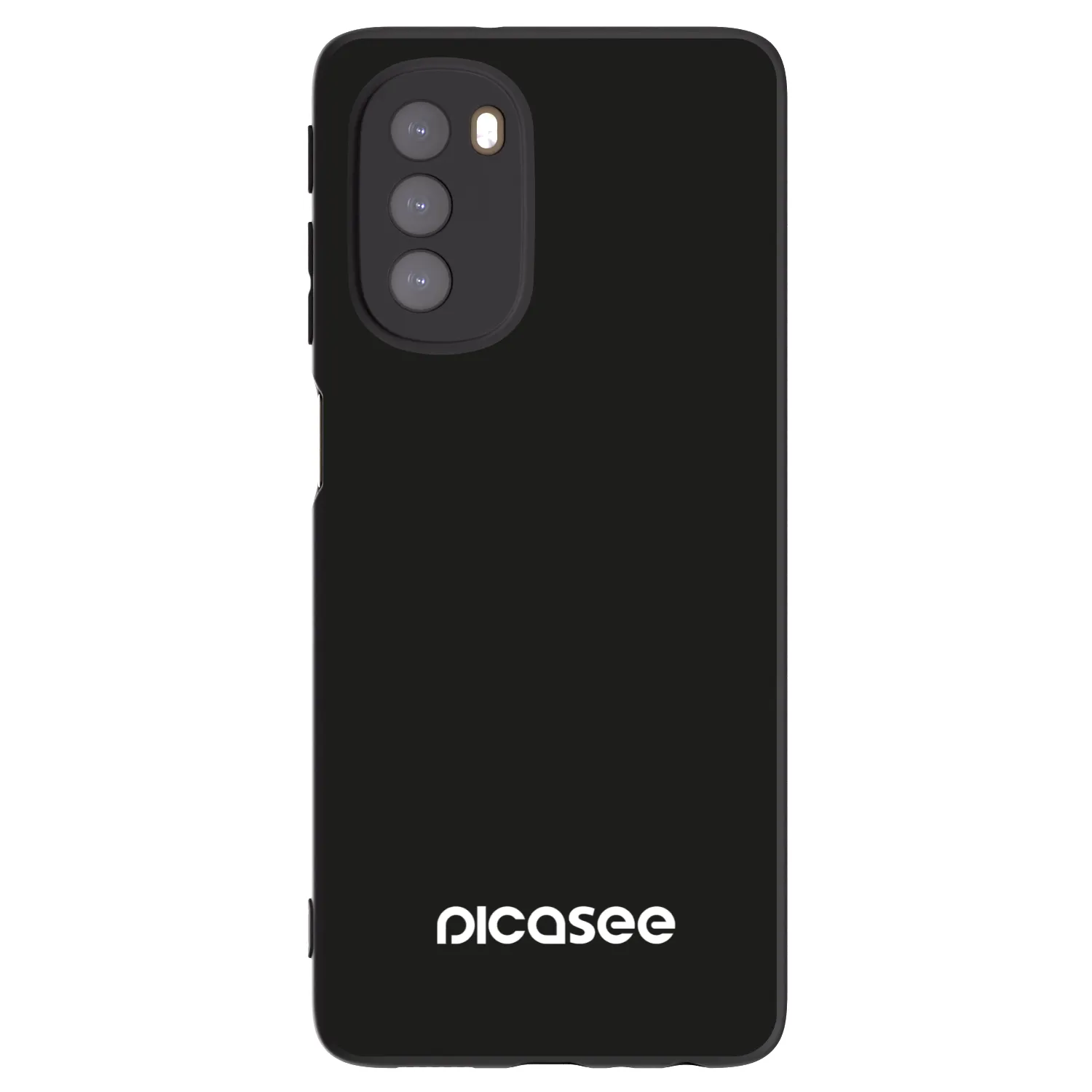 Picasee fekete szilikon tok az alábbi mobiltelefonokra Motorola Moto G51 - Picasee