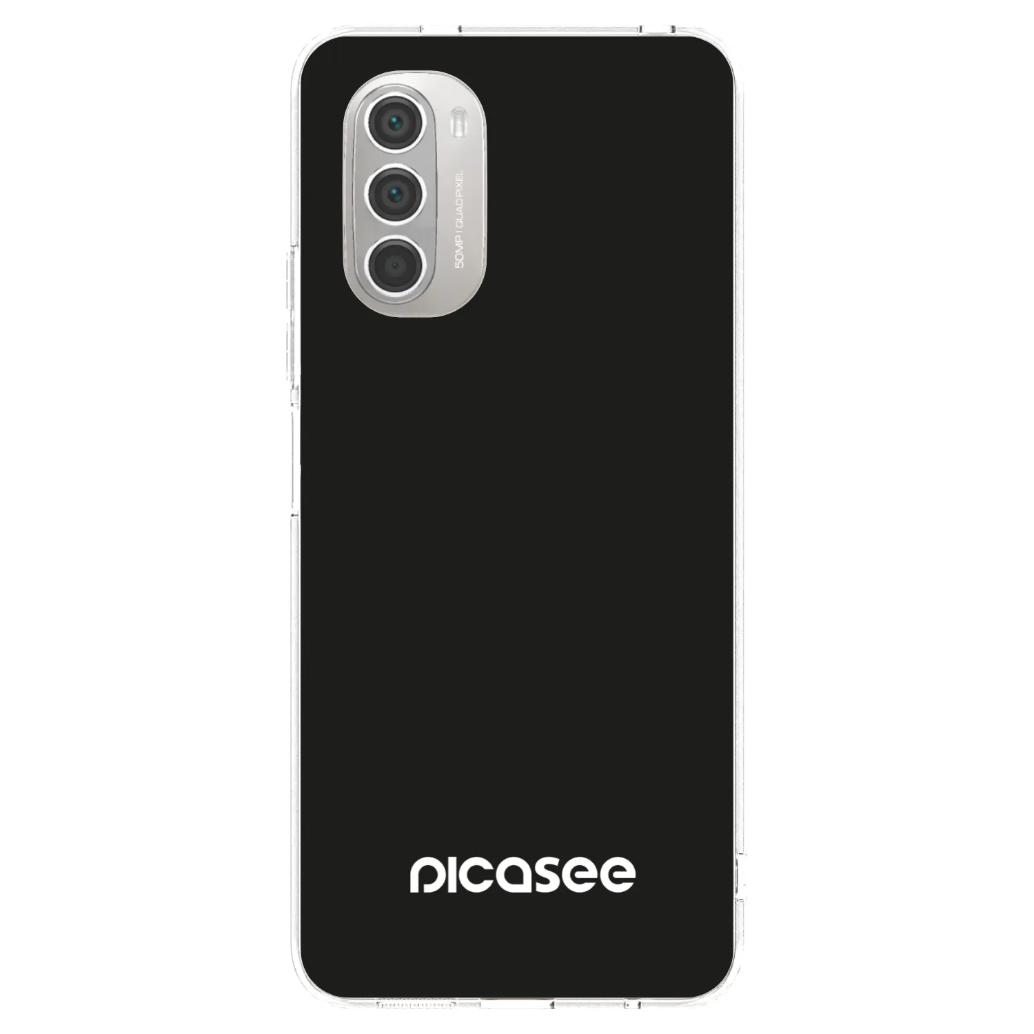 Picasee átlátszó szilikon tok az alábbi mobiltelefonokra Motorola Moto G51 - Picasee