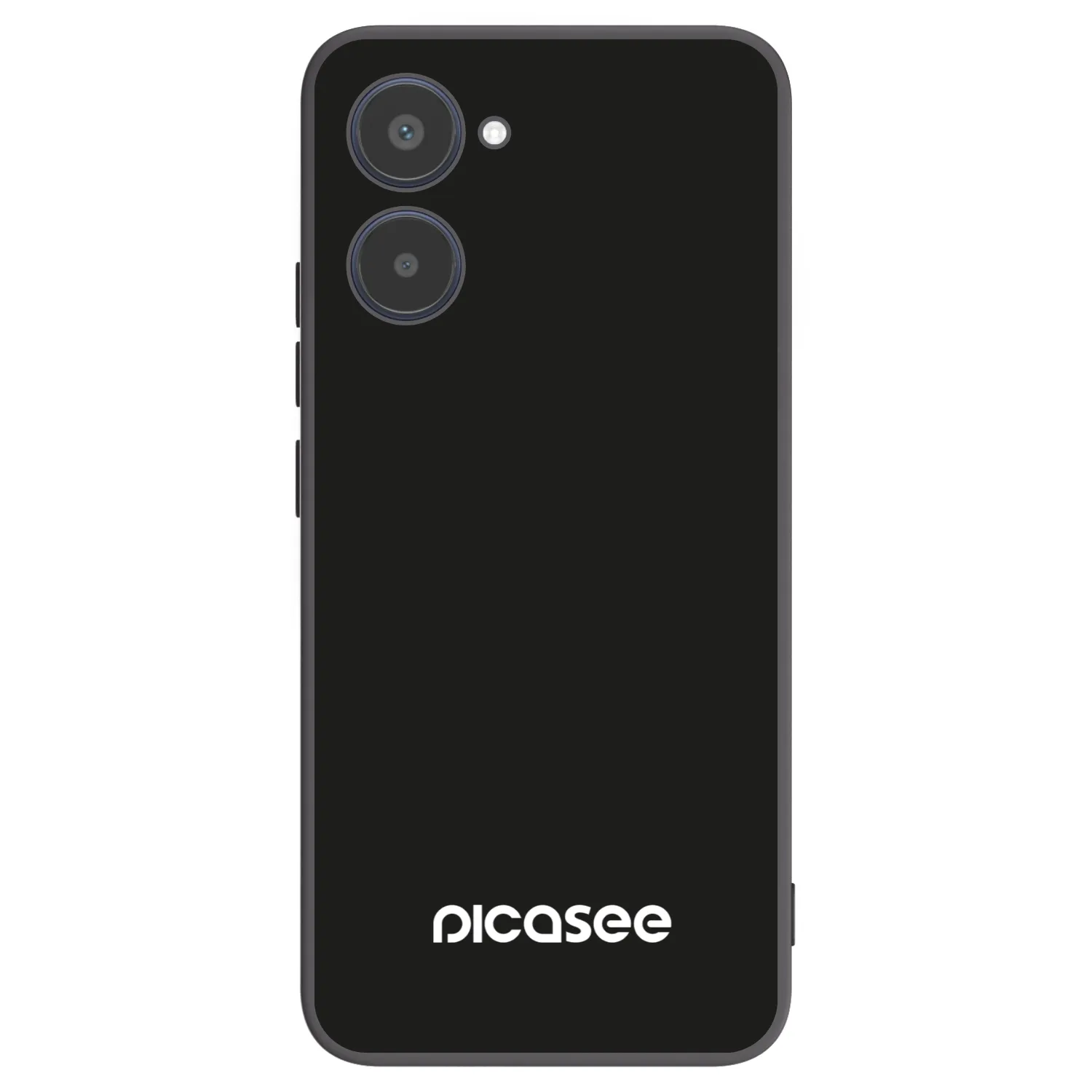 Picasee fekete szilikon tok az alábbi mobiltelefonokra Realme 10 4G - Picasee