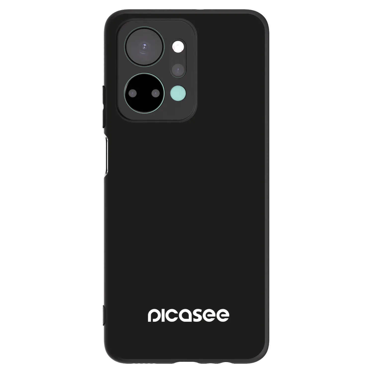 Picasee fekete szilikon tok az alábbi mobiltelefonokra Honor X7a - Picasee