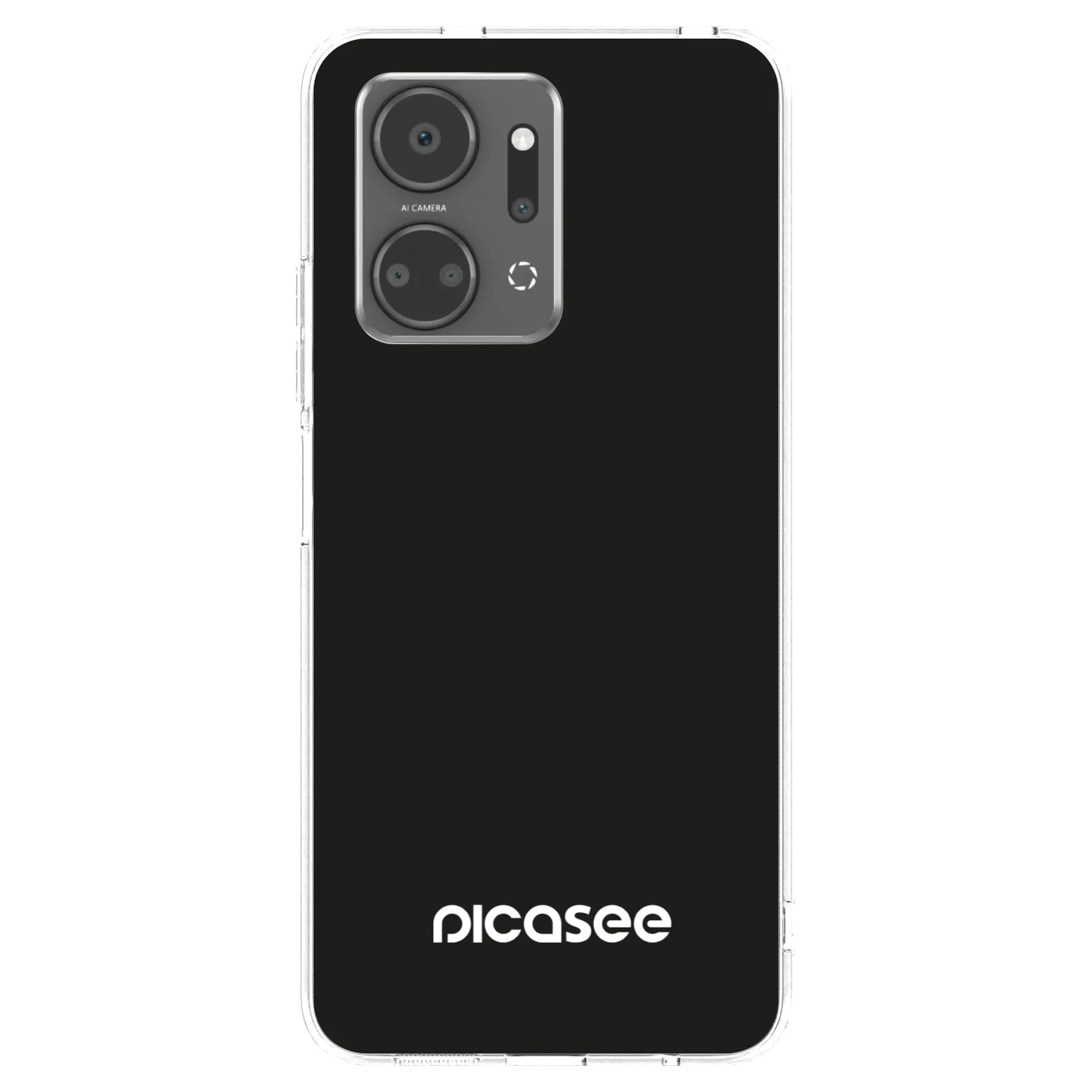 Picasee átlátszó szilikon tok az alábbi mobiltelefonokra Honor X7a - Picasee