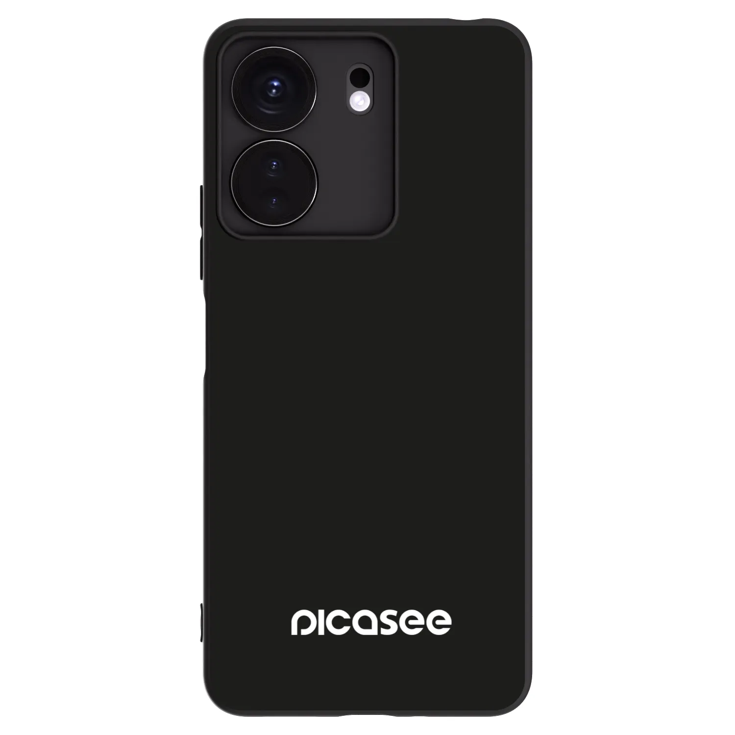 Picasee fekete szilikon tok az alábbi mobiltelefonokra Xiaomi Redmi 13C 4G - Picasee