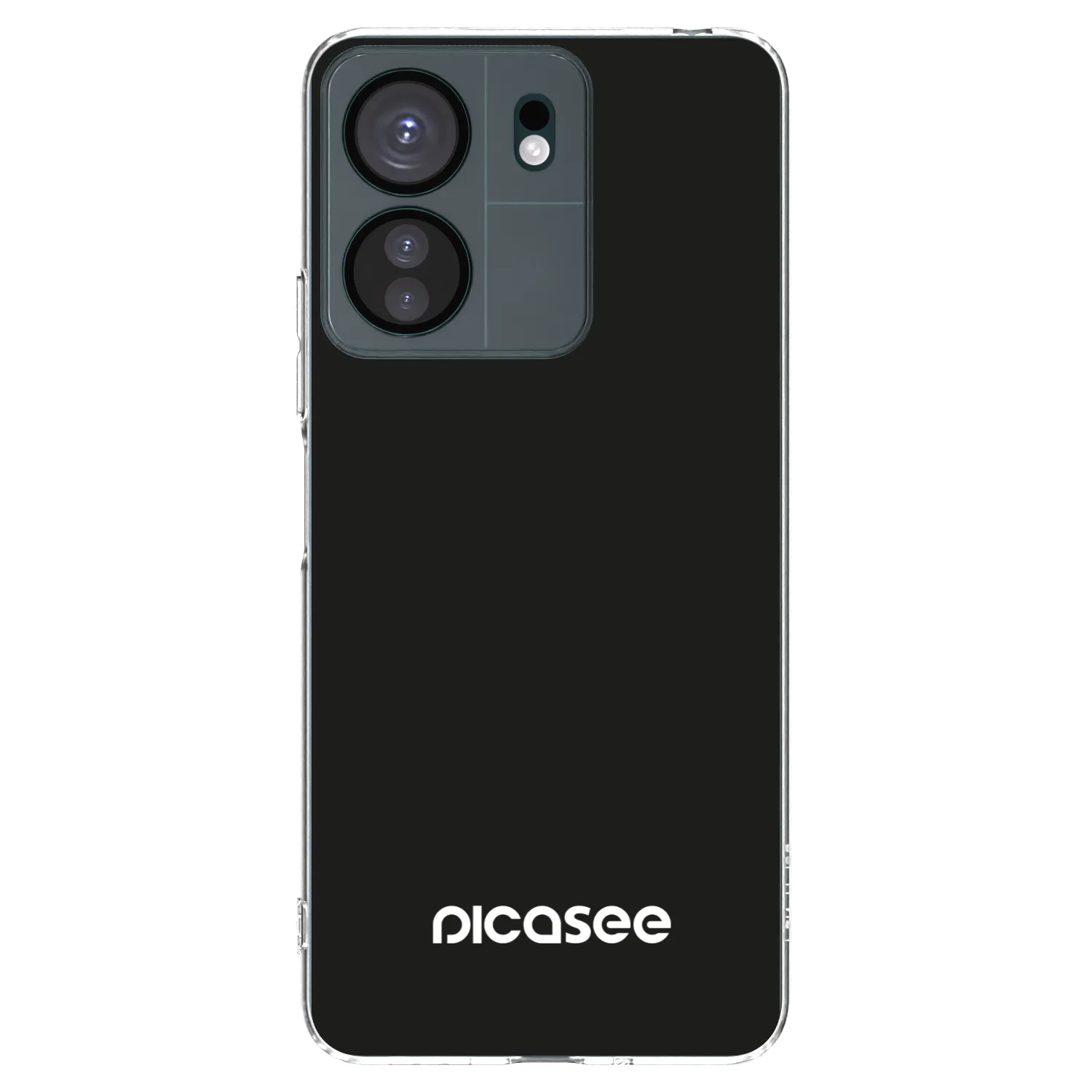 Picasee átlátszó szilikon tok az alábbi mobiltelefonokra Xiaomi Redmi 13C 4G - Picasee