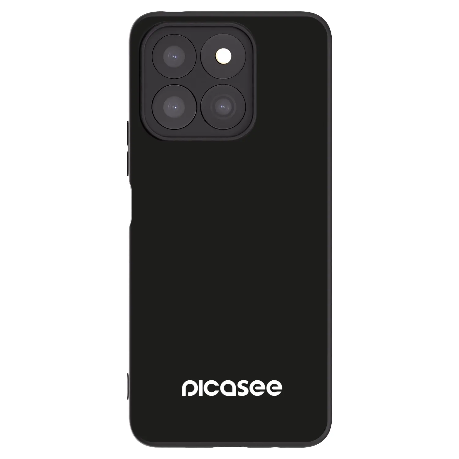 Picasee fekete szilikon tok az alábbi mobiltelefonokra Honor X8b - Picasee