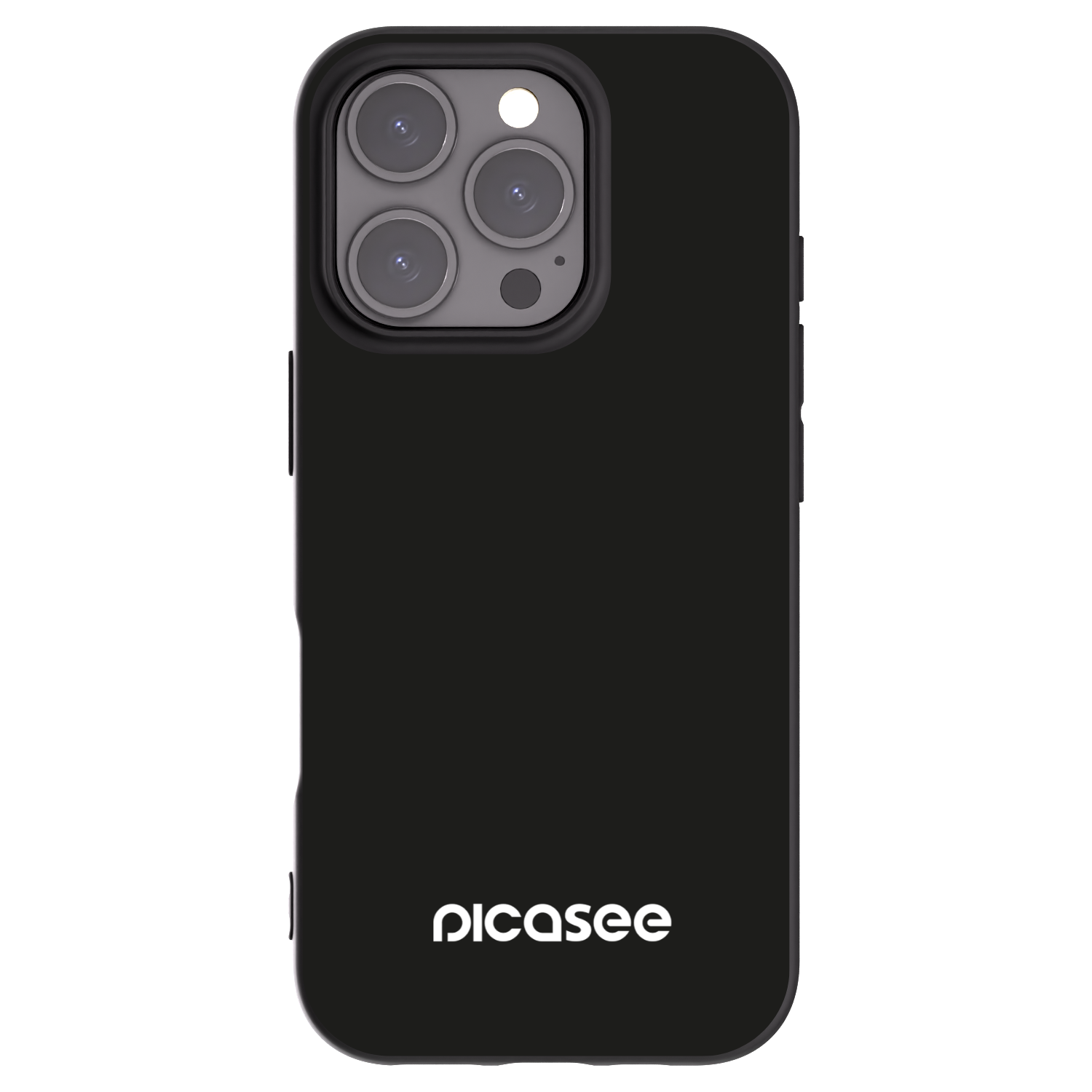 Picasee fekete szilikon tok az alábbi mobiltelefonokra Apple iPhone 16 Pro - Picasee