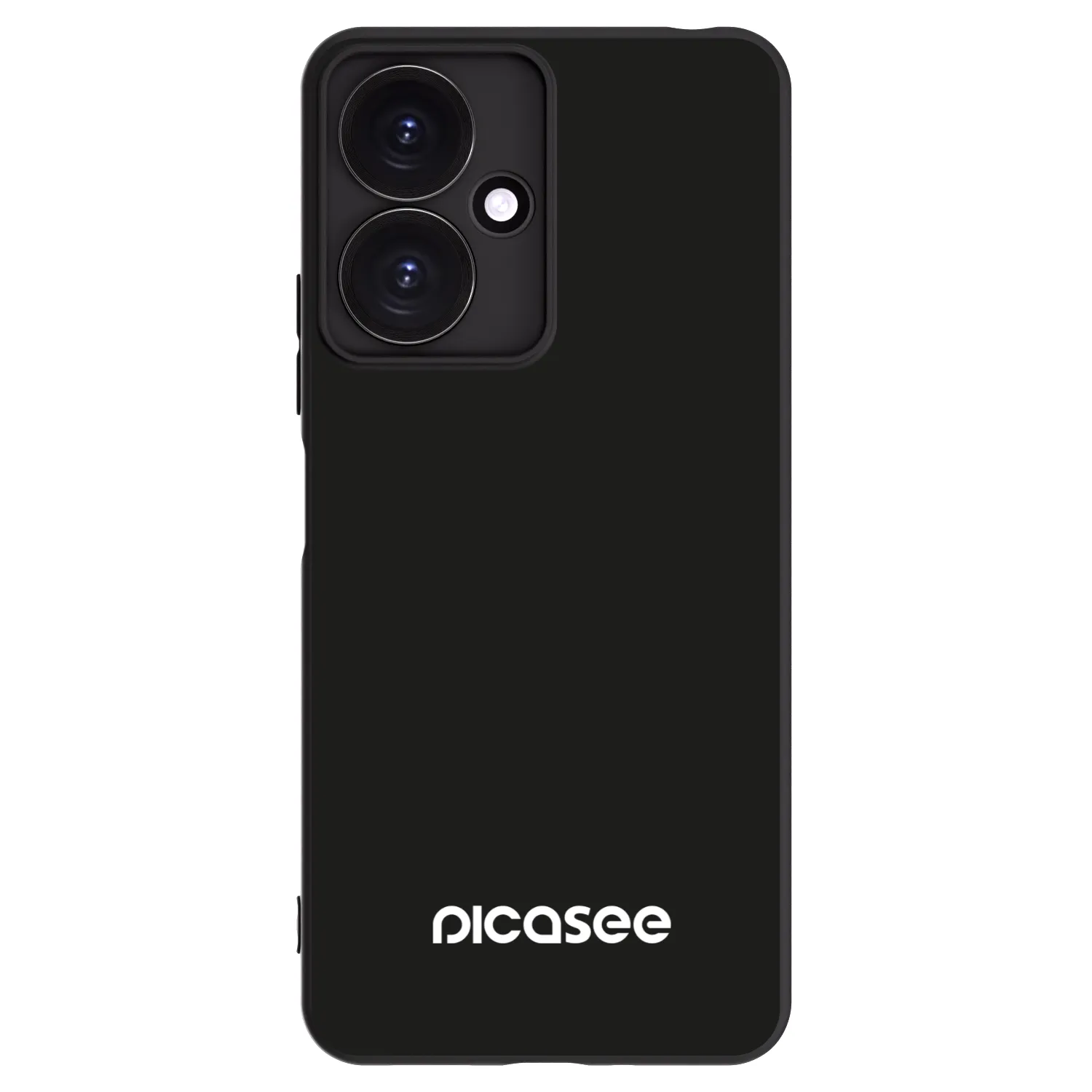 Picasee fekete szilikon tok az alábbi mobiltelefonokra Xiaomi Redmi 13C 5G - Picasee