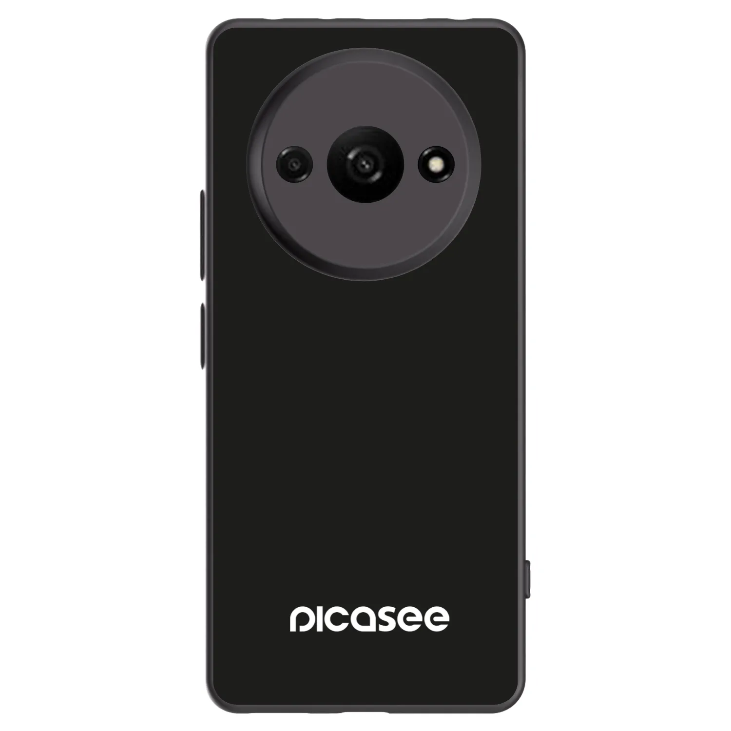 Picasee fekete szilikon tok az alábbi mobiltelefonokra Xiaomi Redmi A3 - Picasee