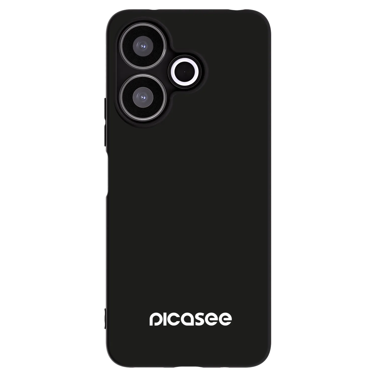 Picasee fekete szilikon tok az alábbi mobiltelefonokra Xiaomi Redmi 13 4G - Picasee
