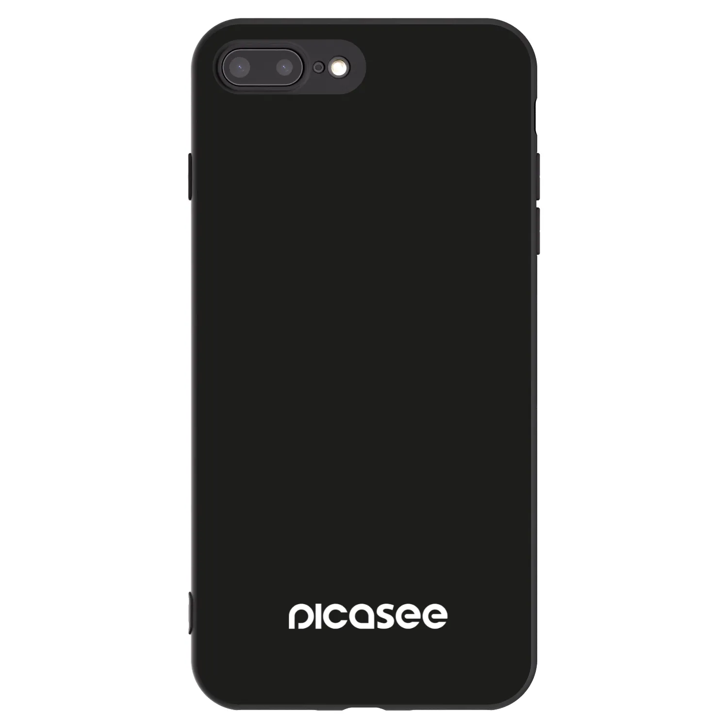 Picasee fekete szilikon tok az alábbi mobiltelefonokra Apple iPhone 7 Plus - Picasee