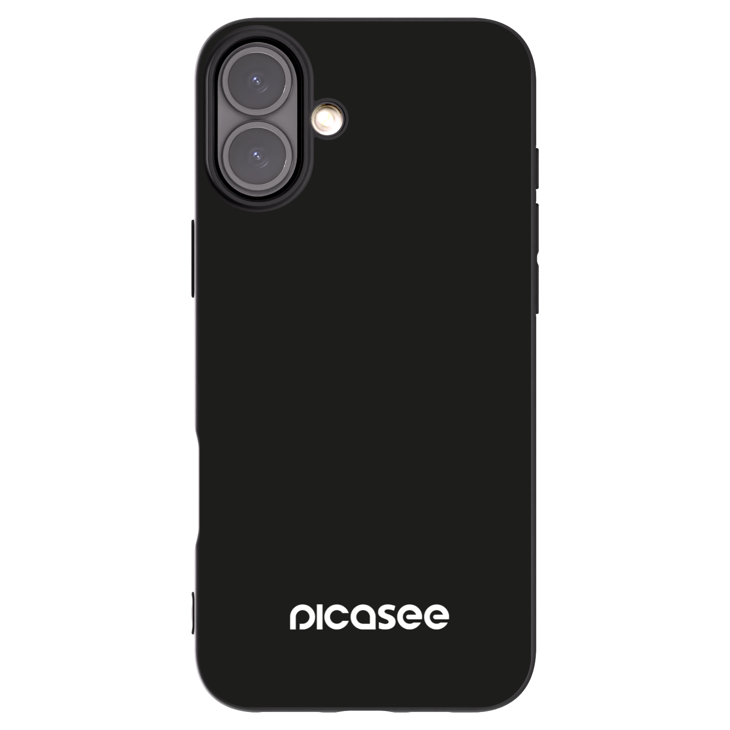Picasee fekete szilikon tok az alábbi mobiltelefonokra Apple iPhone 16 Plus - Picasee