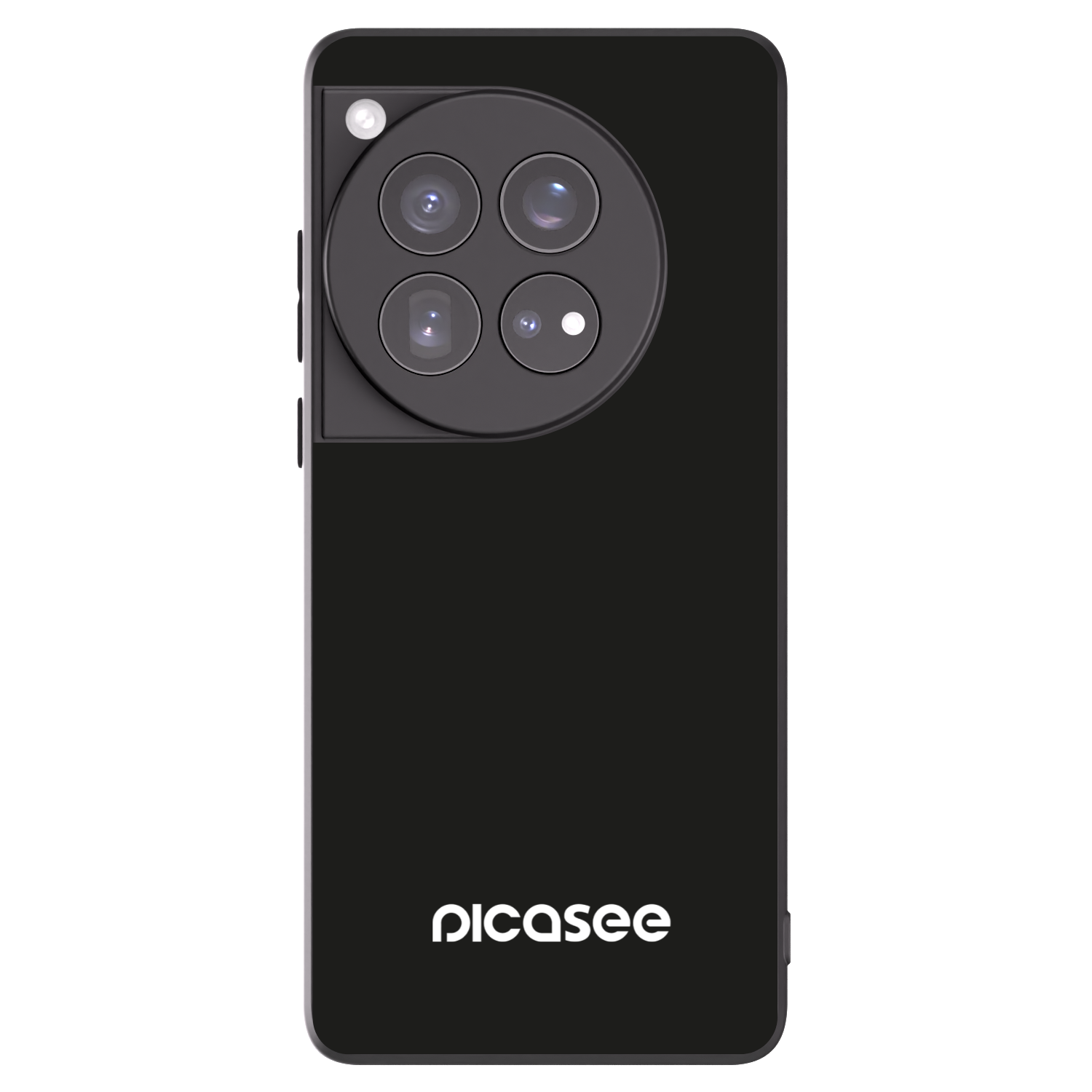 Picasee fekete szilikon tok az alábbi mobiltelefonokra OnePlus 12 5G - Picasee