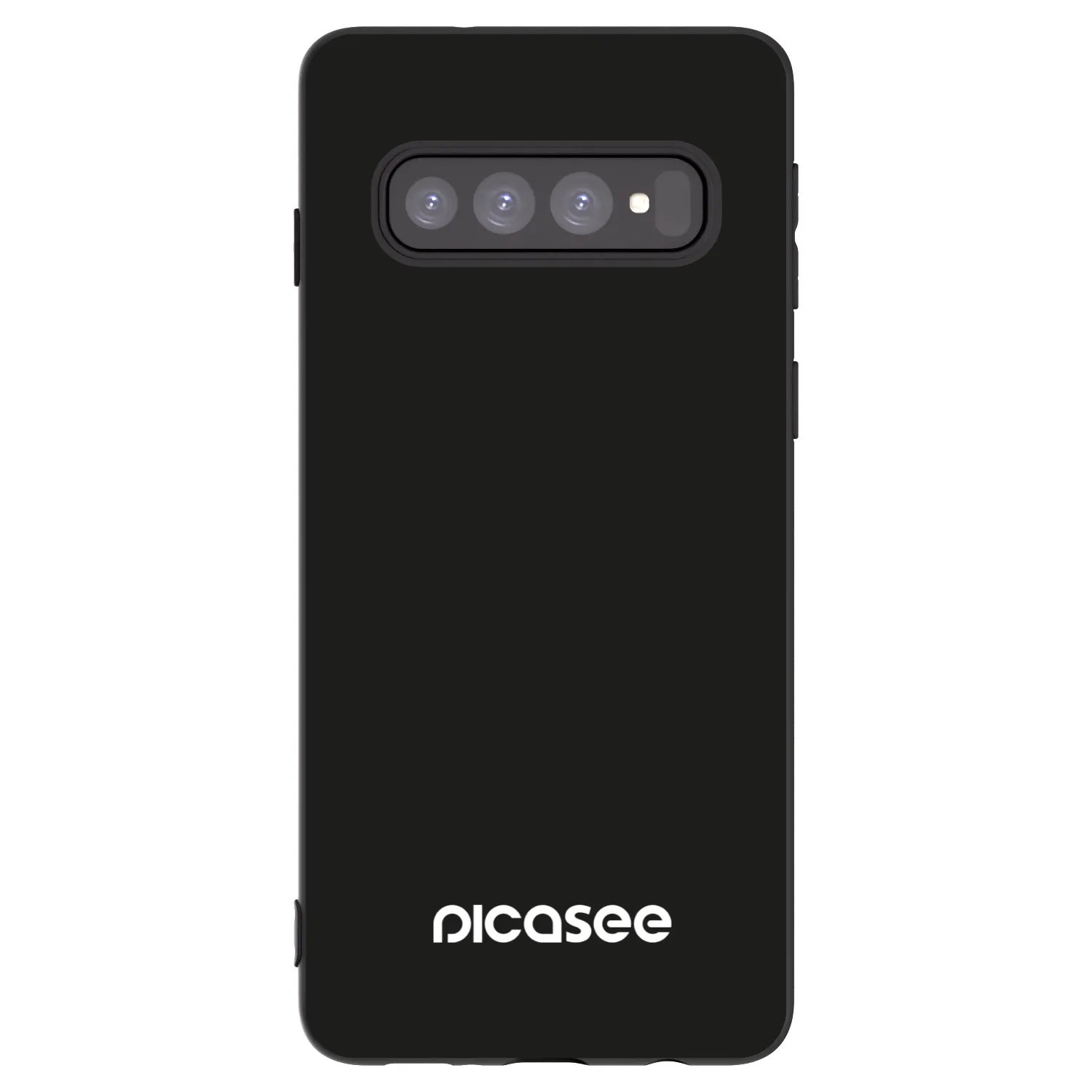 Picasee fekete szilikon tok az alábbi mobiltelefonokra Samsung Galaxy S10 G973 - Picasee