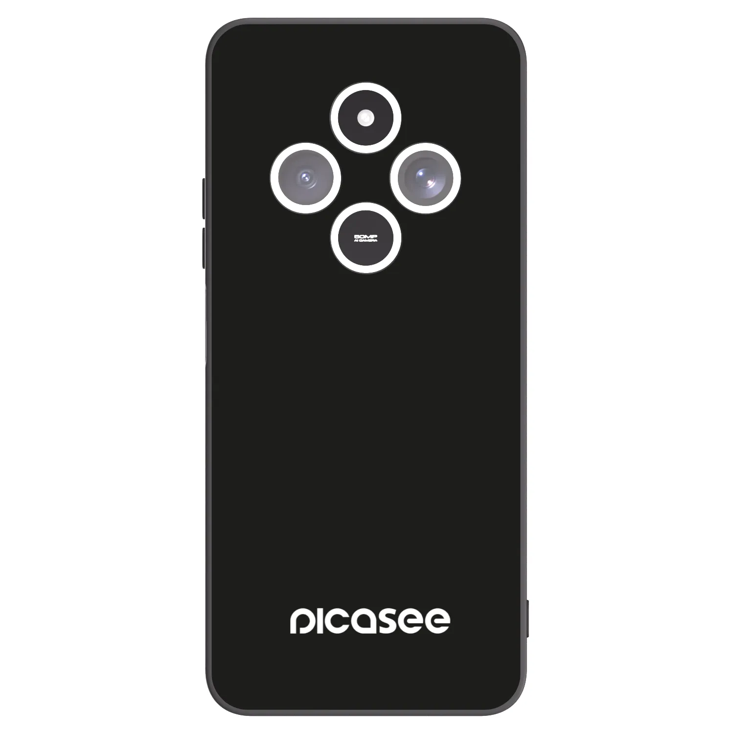 Picasee fekete szilikon tok az alábbi mobiltelefonokra Xiaomi Redmi 14C - Picasee