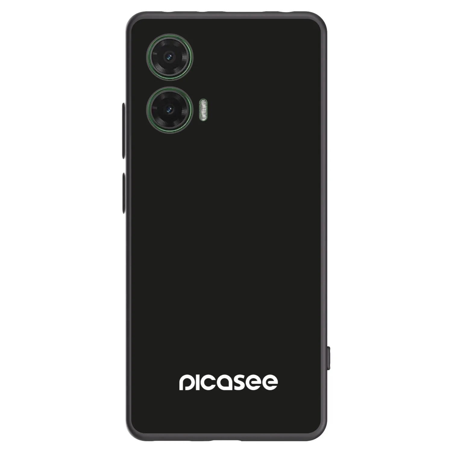 Picasee fekete szilikon tok az alábbi mobiltelefonokra Motorola Moto G35 5G - Picasee