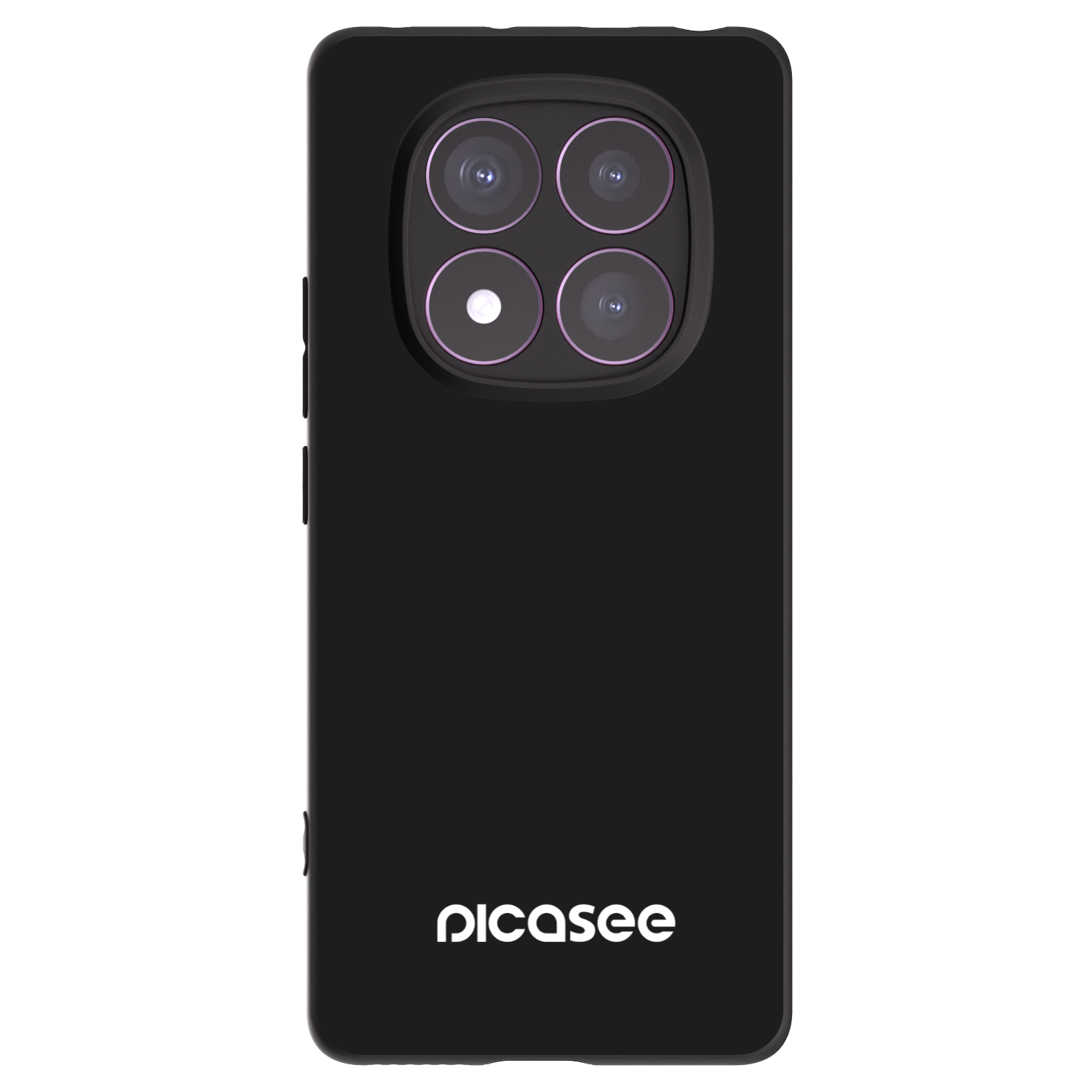 Picasee fekete szilikon tok az alábbi mobiltelefonokra Xiaomi Redmi Note 14 Pro 4G - Picasee