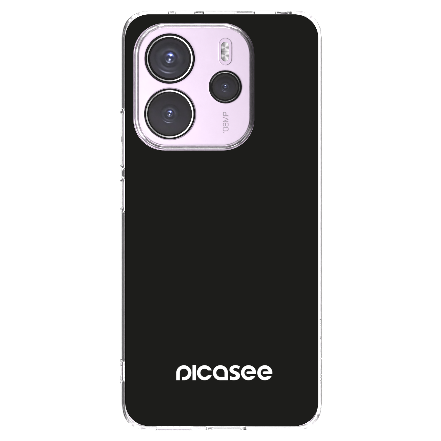 Picasee átlátszó szilikon tok az alábbi mobiltelefonokra Xiaomi Redmi Note 14 4G - Picasee