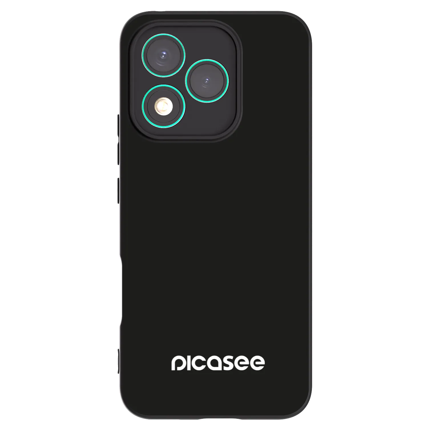 Picasee fekete szilikon tok az alábbi mobiltelefonokra Honor 400 Lite 5G - Picasee