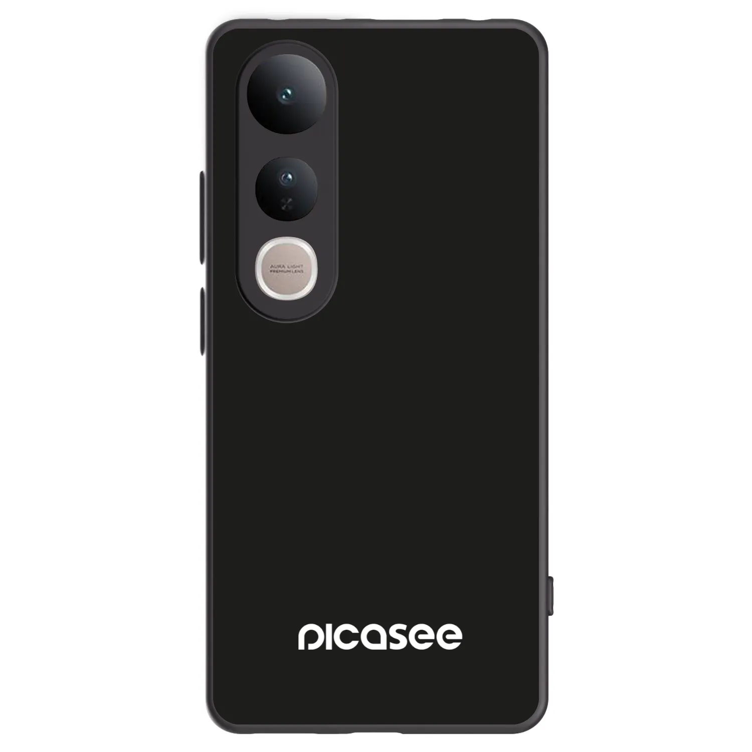 Picasee fekete szilikon tok az alábbi mobiltelefonokra Vivo V50 Lite 5G - Picasee