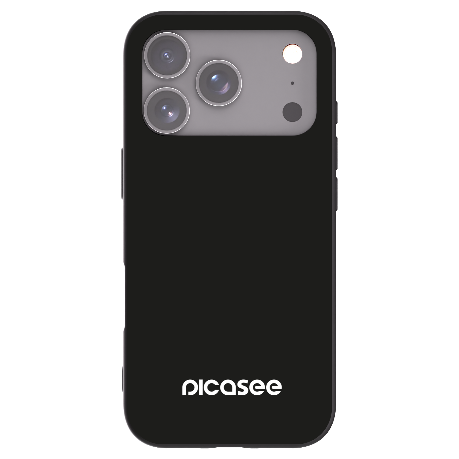 Picasee fekete szilikon tok az alábbi mobiltelefonokra Apple iPhone 17 Pro - Picasee