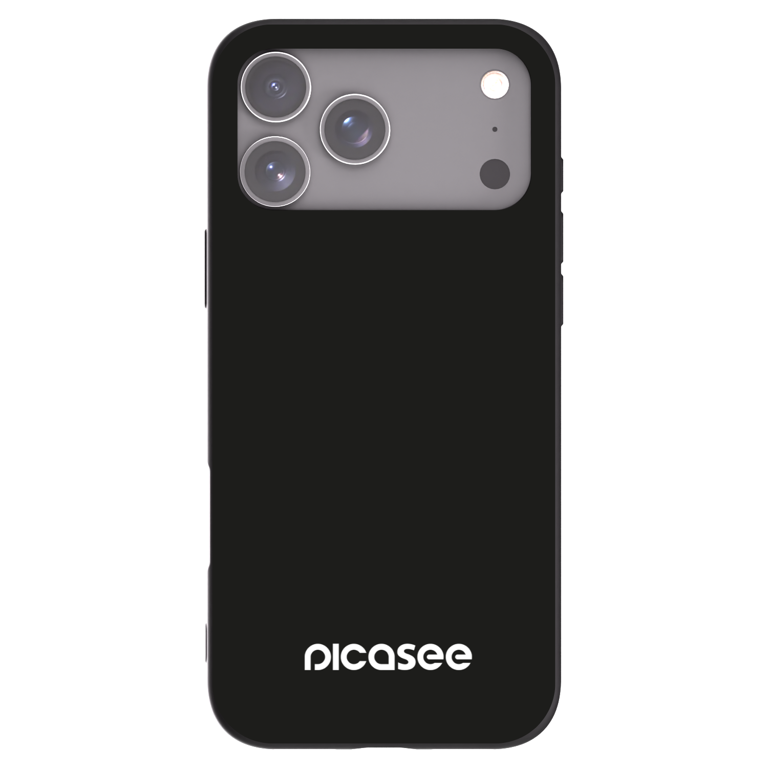 Picasee fekete szilikon tok az alábbi mobiltelefonokra Apple iPhone 17 Pro Max - Picasee