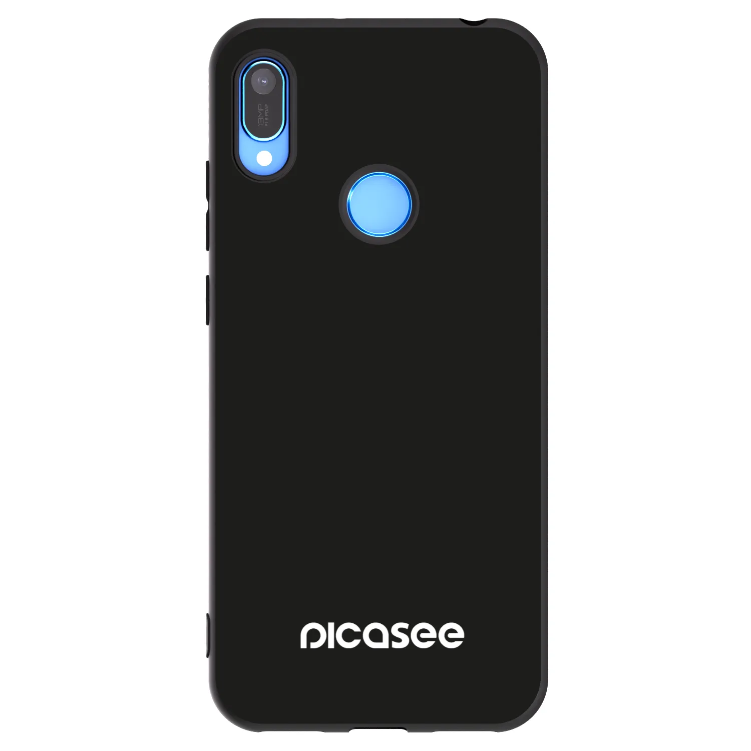 Picasee fekete szilikon tok az alábbi mobiltelefonokra Huawei Y6 2019 - Picasee