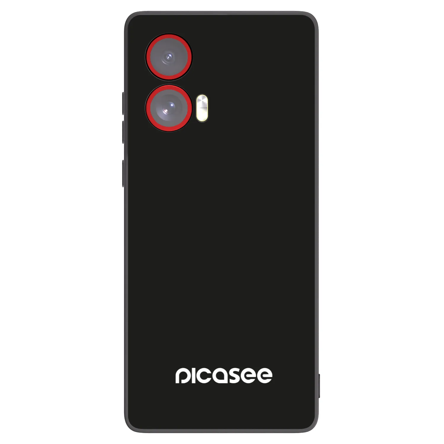 Picasee fekete szilikon tok az alábbi mobiltelefonokra Motorola Edge 50 Fusion - Picasee