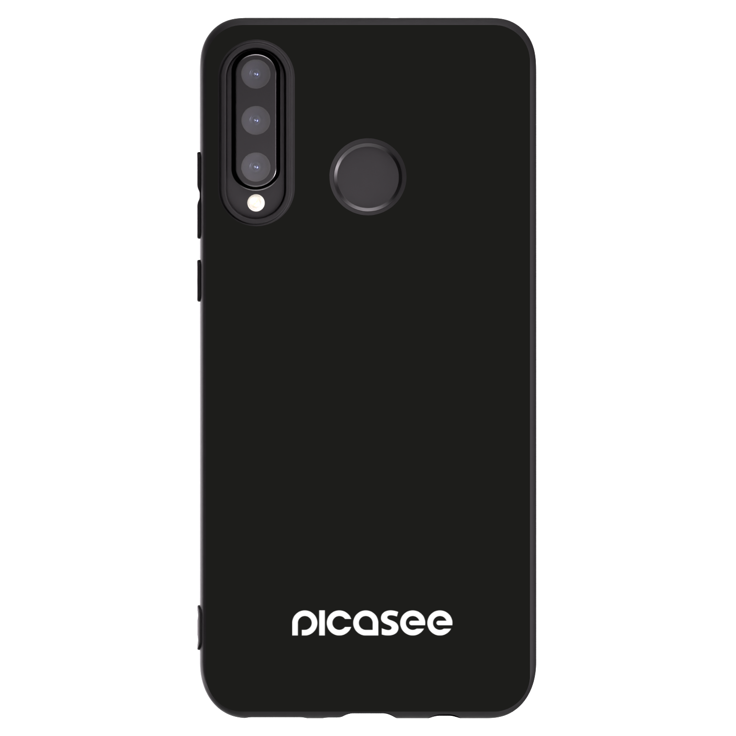 Picasee fekete szilikon tok az alábbi mobiltelefonokra Huawei P30 Lite - Picasee