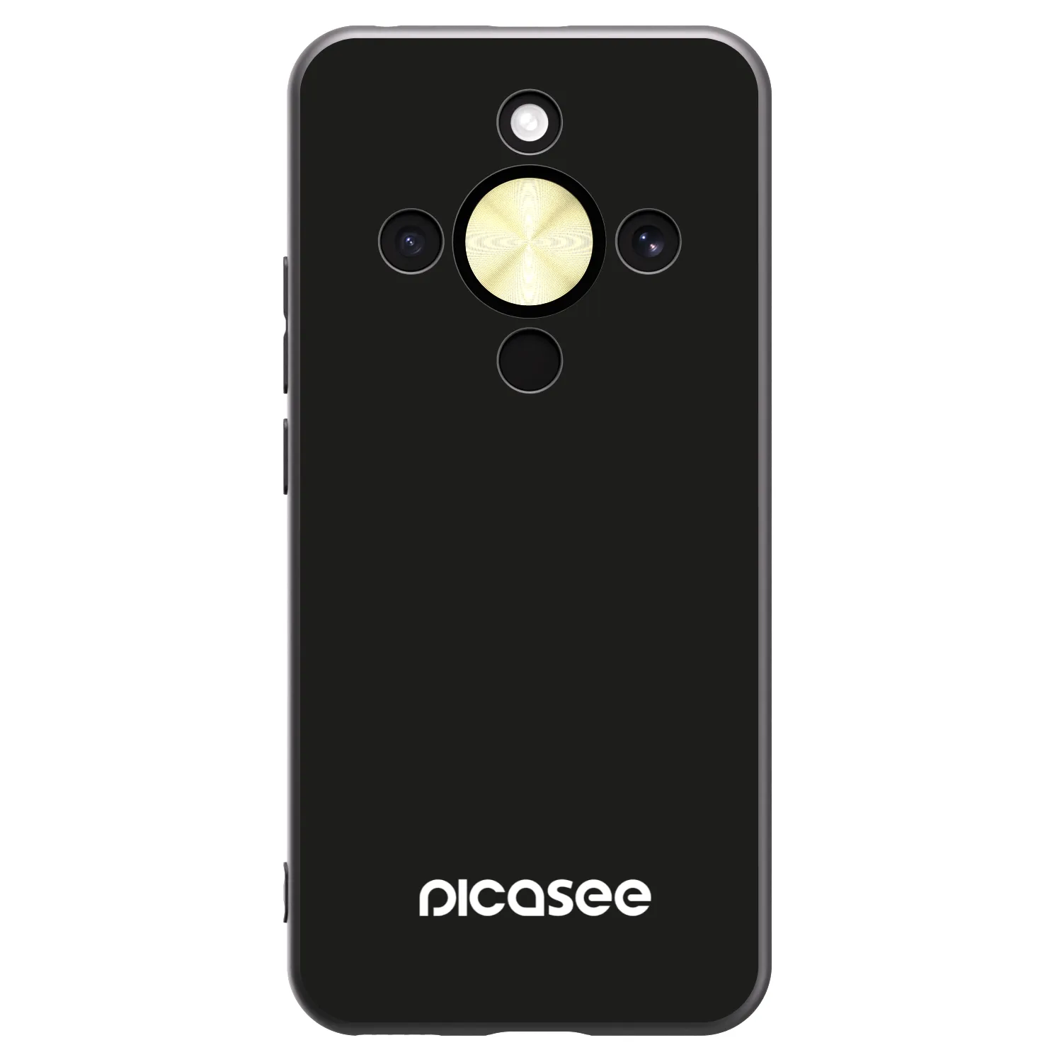 Picasee fekete szilikon tok az alábbi mobiltelefonokra Honor Magic8 Lite 5G - Picasee