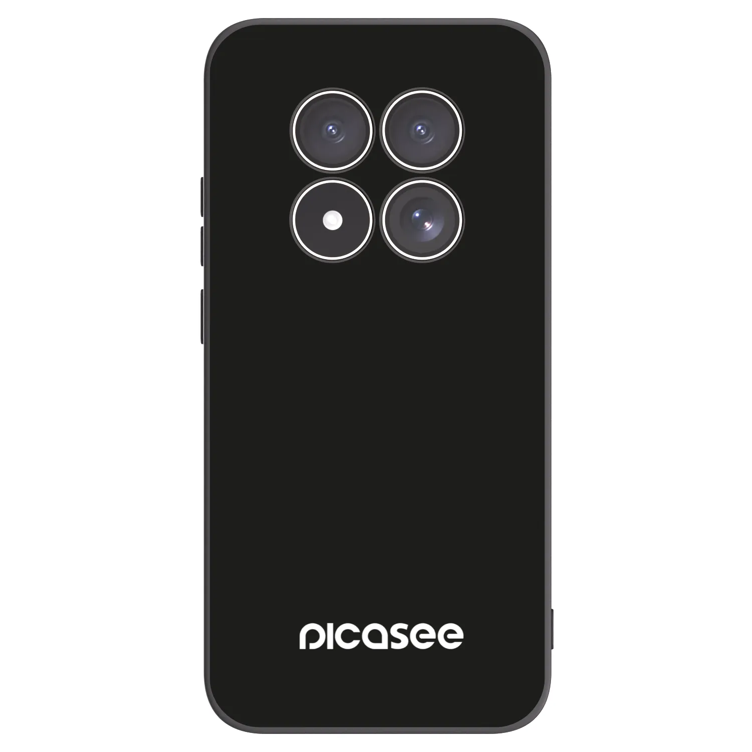 Picasee fekete szilikon tok az alábbi mobiltelefonokra Xiaomi Redmi Note 15 Pro 5G - Picasee