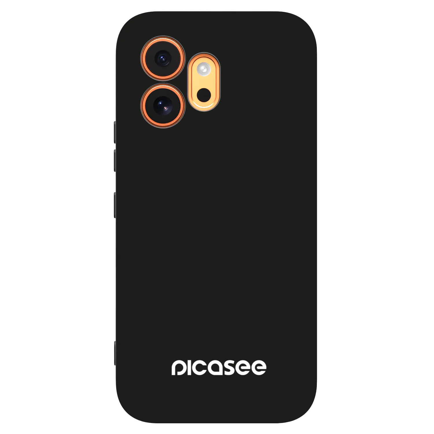 Picasee fekete szilikon tok az alábbi mobiltelefonokra Honor 600 - Picasee