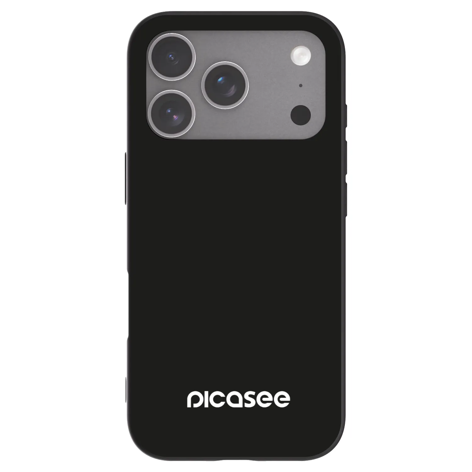 Picasee fekete szilikon tok az alábbi mobiltelefonokra Apple iPhone 18 Pro - Picasee