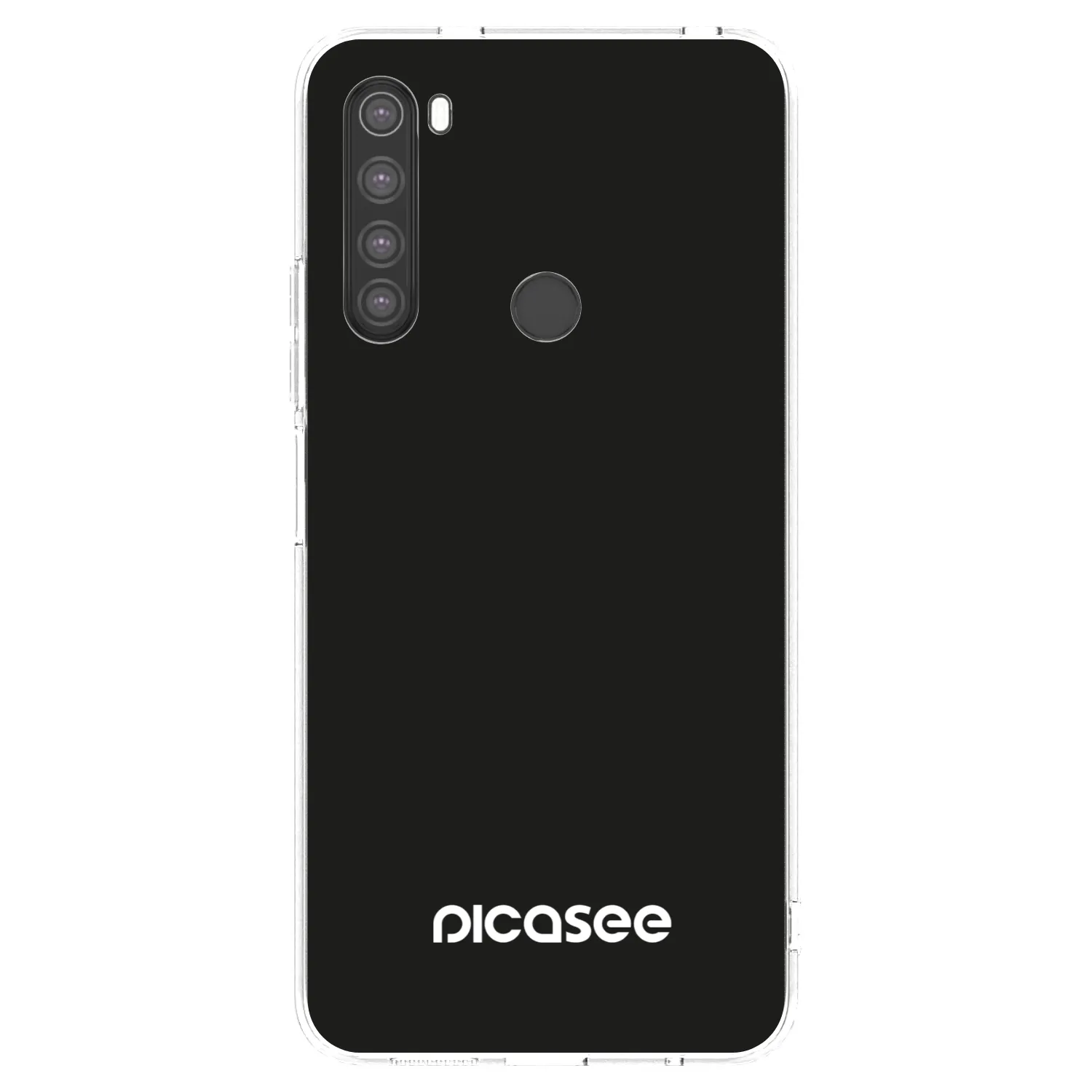 Picasee átlátszó szilikon tok az alábbi mobiltelefonokra Xiaomi Redmi Note 8 - Picasee