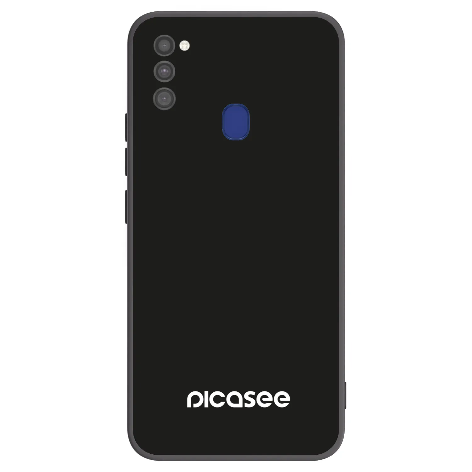 Picasee fekete szilikon tok az alábbi mobiltelefonokra Samsung Galaxy M21 M215F - Picasee