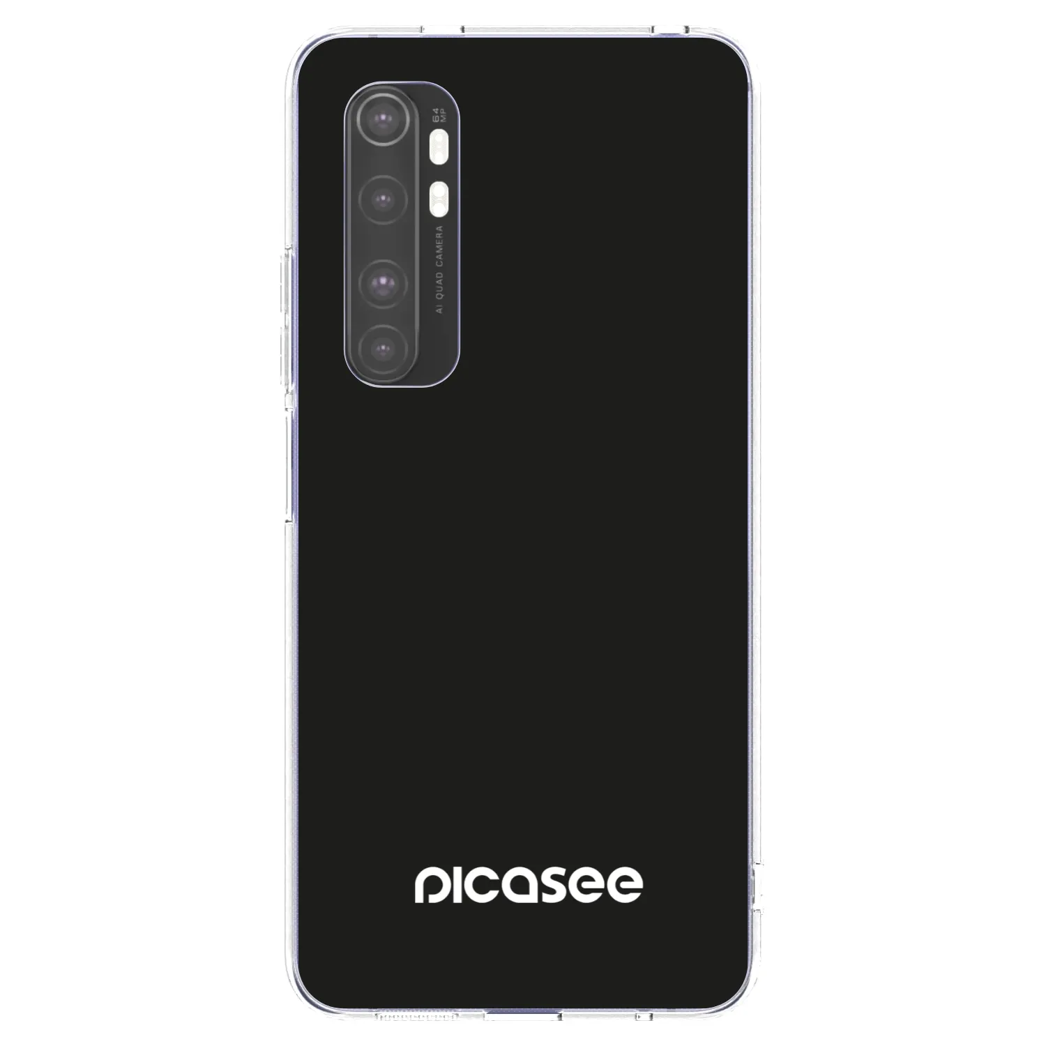 Picasee átlátszó szilikon tok az alábbi mobiltelefonokra Xiaomi Mi Note 10 Lite - Picasee