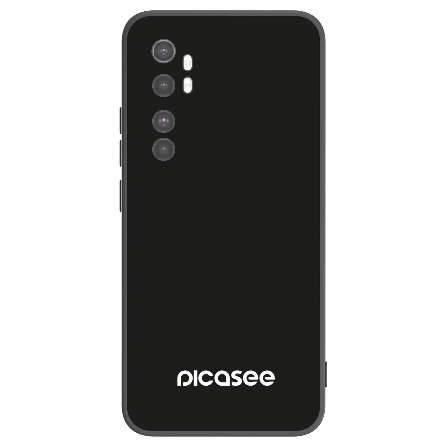 Picasee fekete szilikon tok az alábbi mobiltelefonokra Xiaomi Mi Note 10 Lite - Picasee